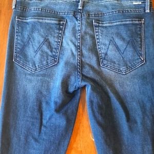 Mother Looker Ankle Fray